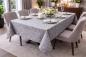 Preview: Tischdecke - Eleganta – Stoff mit edlem Damastmuster