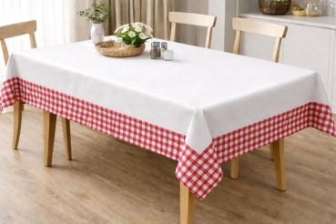 Preview: Tischdecke - Karo – karierter Stoff im Landhausstil